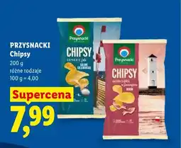 Lidl Chipsy Solone Sól Morska Przysnacki oferta