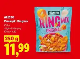 Lidl Przekąski Alesto Ringmix original oferta