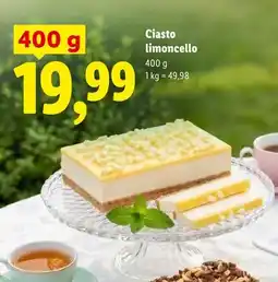 Lidl Ciasto limoncello oferta