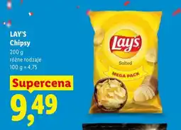 Lidl Chipsy ziemniaczane Lay's oferta