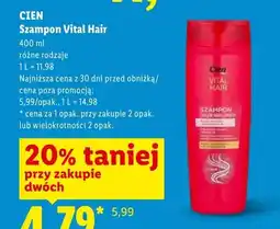 Lidl Szampon Cien Vital Hair oferta