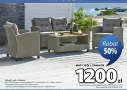 JYSK Zestaw mebli ogrodowych VEN oferta