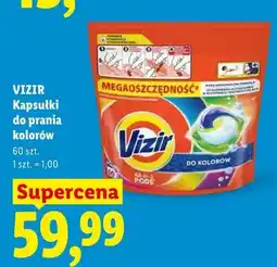Lidl Kapsułki do prania do kolorów Vizir All-in-1 Pods oferta