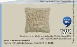 JYSK Poduszka ozdobna JYSK MYRFIOL oferta