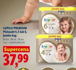 Lidl Pieluszki Lupilu Premium 4 jumbo bag oferta