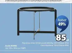 JYSK Stolik ogrodowy BORRE oferta
