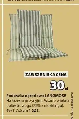 JYSK Poduszka ogrodowa LANGMOSE oferta
