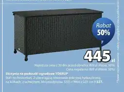 JYSK Skrzynia na poduszki ogrodowe YDERUP oferta