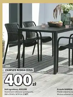 JYSK Stół ogrodowy JERSORE oferta