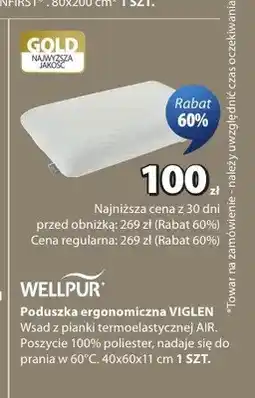 JYSK Poduszka ergonomiczna WELLPUR VIGLEN oferta
