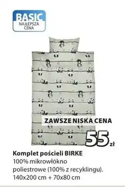 JYSK Komplet pościeli Birke oferta