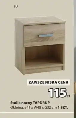JYSK Stolik nocny TAPDRUP oferta