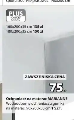 JYSK Ochraniacz na materac Marianne 160x200x35 cm oferta