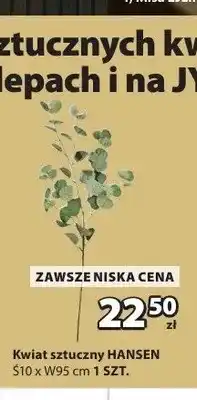 JYSK Kwiat sztuczny HANSEN oferta