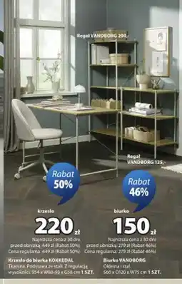 JYSK Krzesło do biurka KOKKEDAL oferta