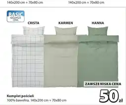 JYSK Komplet pościeli Crista oferta