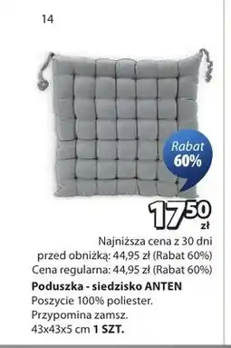 JYSK Poduszka siedzisko ANTEN oferta