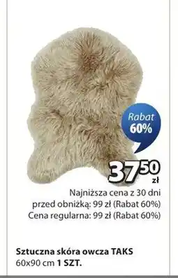 JYSK Sztuczna skóra owcza TAKS oferta