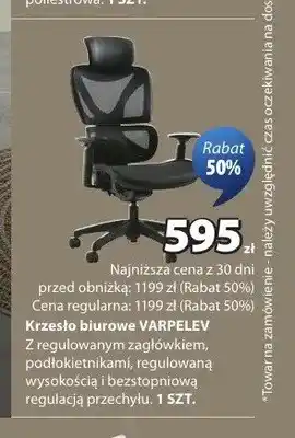 JYSK Krzesło biurowe VARPELEV oferta
