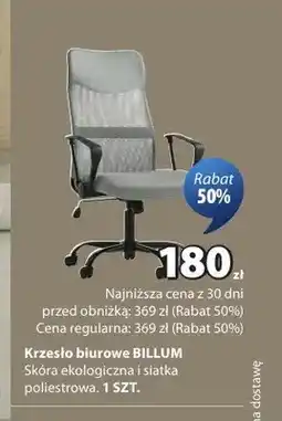 JYSK Krzesło biurowe BILLUM oferta
