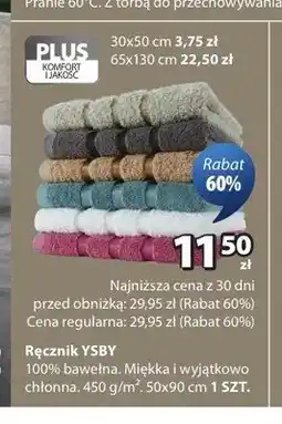 JYSK Ręcznik YSBY 50x90 cm oferta
