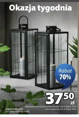 JYSK Latarnia VILLADS 20x20x50 cm oferta