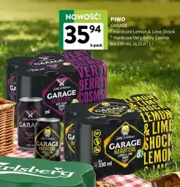 Intermarche Piwo Garage Hardcore Lemon & Lime Shock 6-pak oferta
