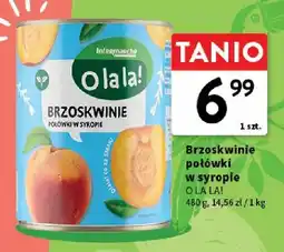 Intermarche Brzoskwinie połówki w syropie O la la! oferta