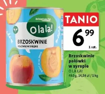 Brzoskwinie połówki w syropie O la la!