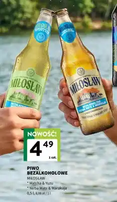 Intermarche Piwo bezalkoholowe Miłosław Matcha & Yuzu oferta
