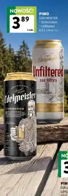 Intermarche Piwo Edelmeister Schwarzbier oferta