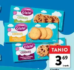 Intermarche Ciastka o smaku maślanym Niebiańskie Cookies O la la! oferta