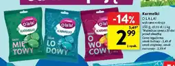 Intermarche Karmelki smak lodowy O la la! oferta