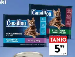 Intermarche Mokra karma dla kotów z dziczyzną i kurczakiem Canaillou 4-pak oferta