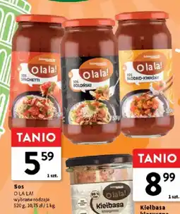 Intermarche Sos Spaghetti O la la! oferta