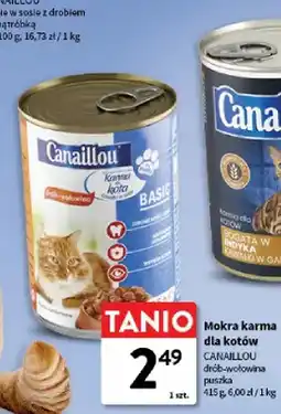 Intermarche Mokra karma dla kotów drób-wołowina Canaillou oferta