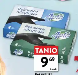 Intermarche Rękawiczki nitrylowe Apta oferta