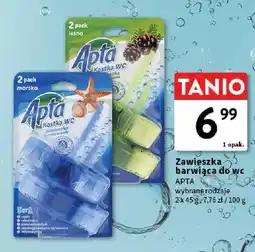 Intermarche Zawieszka barwiąca do wc Apta morska 2-pak oferta