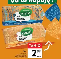 Intermarche Tost pszenny O la la! oferta