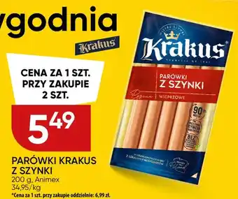Chata Polska Parówki z szynki Krakus oferta