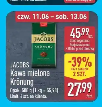 Kawa mielona Jacobs Krönung