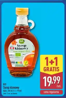 ALDI Syrop klonowy Bio oferta