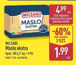 ALDI Masło ekstra Milsani oferta