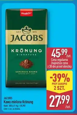 ALDI Kawa mielona Jacobs Krönung oferta