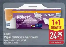 ALDI Papier toaletowy 4-warstwowy Kokett 10-pak oferta