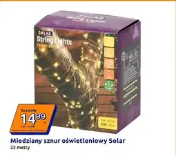 Action Miedziany sznur oświetleniowy Solar oferta