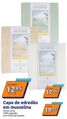 Action Komplet pościeli z muślinu bawełnianego 155x220 cm oferta