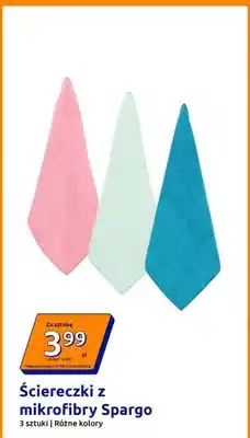 Action Ściereczki z mikrofibry Spargo 3-pak oferta