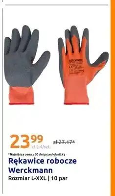 Action Rękawice robocze Werckmann 10-pak oferta