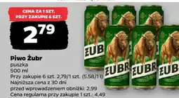Netto Piwo Żubr oferta